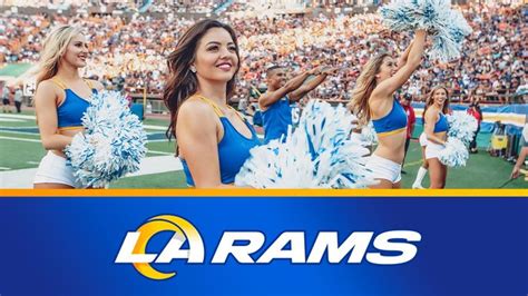 Rams Cheerleaders On Twitter Cheerleading Los Angeles Rams Los Angeles