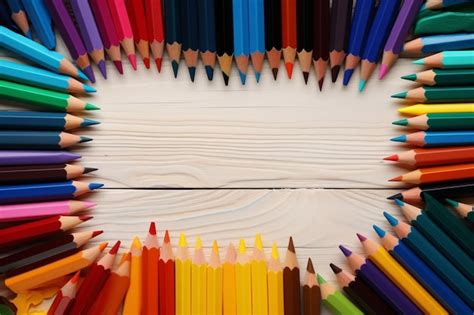 Premium Ai Image Vibrant Crayon Banner Back To School Illustration