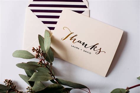 Sample Thank You Card Messages