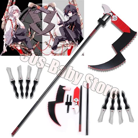 Cartoon Cosplay 4pcs Knife Props For Anime Tokyo Ghoul Juzo Suzuya