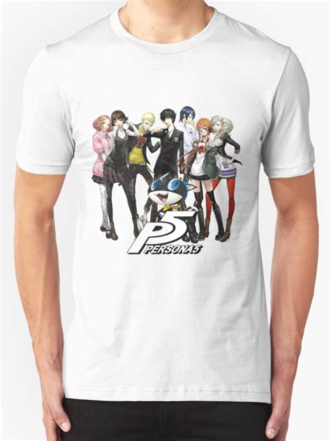 Persona 5 Characters T Shirts And Hoodies By Solid K Redbubble