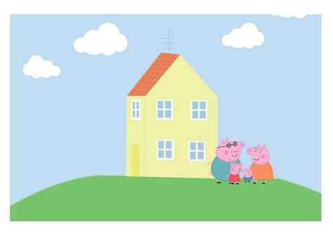 Apriamo insieme la mega casa di peppa pig con luci e suoni. Painel Decorativo Festa Infantil Peppa Pig Casa - R$ 55,00 ...