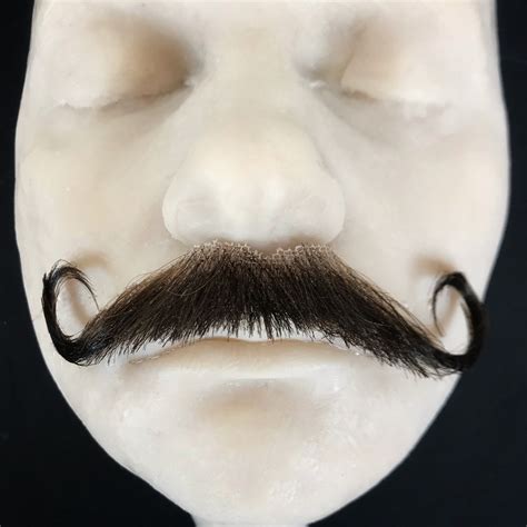Realistic Fake Mustache On Lace Etsy