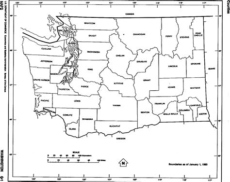 Washington Maps Perry Castañeda Map Collection Ut