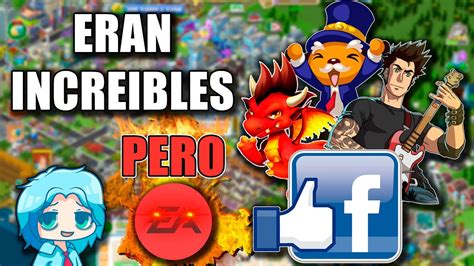 Los Juegos De Facebook Y Como Muri3r0n Youtube