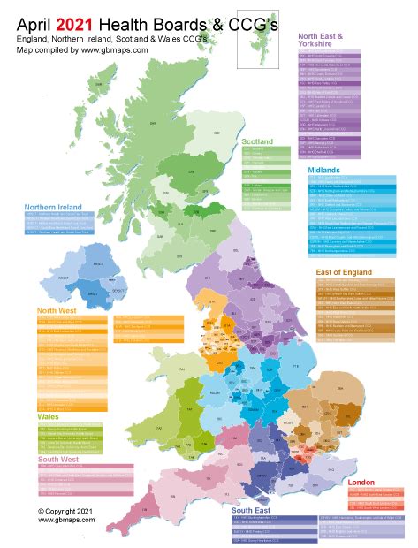 Nhs Boundary Maps Most Common Vector Editable Nhs Boundaries