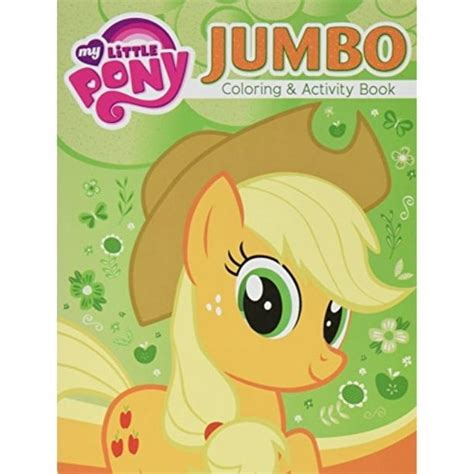 2 Pack 96pg My Little Pony Jumbo Coloring And Activity Book Assorted