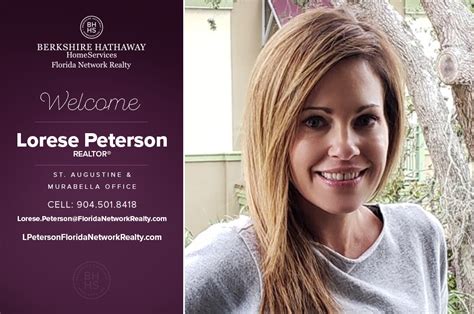 Berkshire Hathaway Homeservices Florida Network Realty Welcomes Lorese