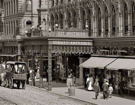 1905 Philadelphia Market St Subway Entrance Historic Philadelphia