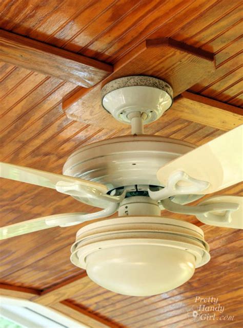 How To Install A Ceiling Fan Pretty Handy Girl