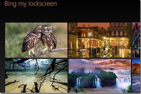 Use Microsoft Bing Daily Wallpaper As Windows 8 Lock Screen Background Liberian Geek