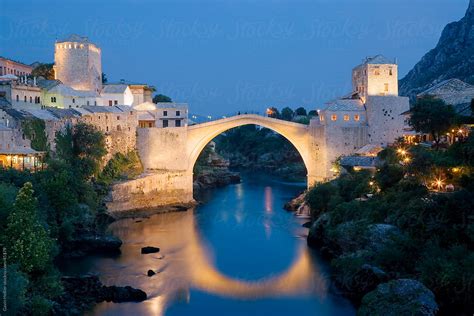 Stari Most Old Bridge Mostar Bosnia And Herzegovina By Stocksy