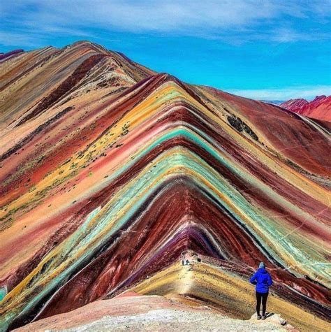Earthunboxed Rainbow Mountain In Peru By Eric Hanson Краски