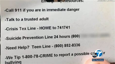 Lancaster California School Id Badges Appear To List Phone Sex Line