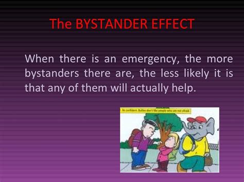 The Bystander Effect