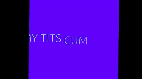 Cum On My Tits Youtube