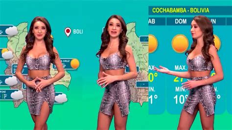 Pronóstico Meteorológico Bolivia Diana Cardozo Youtube