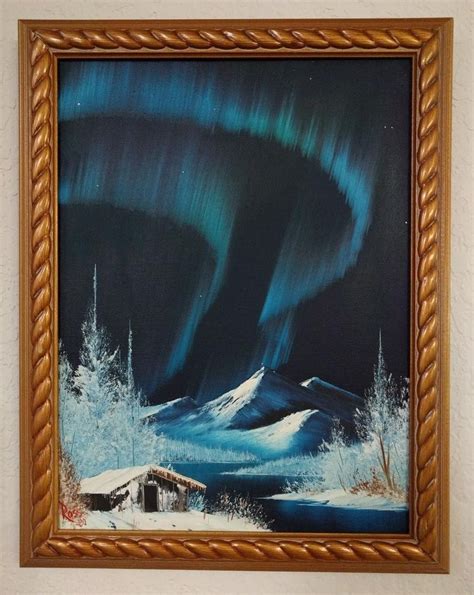 Authentic Bob Ross Original Painting At Explore