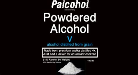 Palcohol We Hardly Knew Ye Feds Quickly Reverse Approval Of Powdered