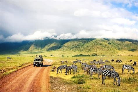 Tanzania Safari Routes Distances
