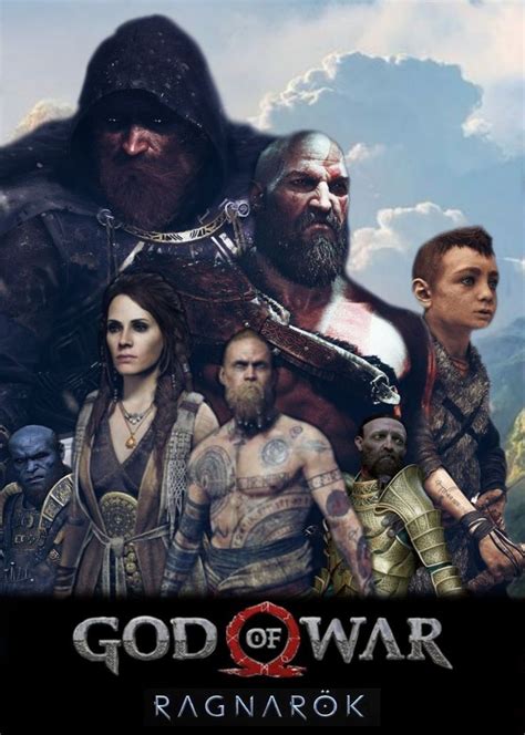 Fan Made Poster For The Upcoming God Of War Ragnarok God Of War