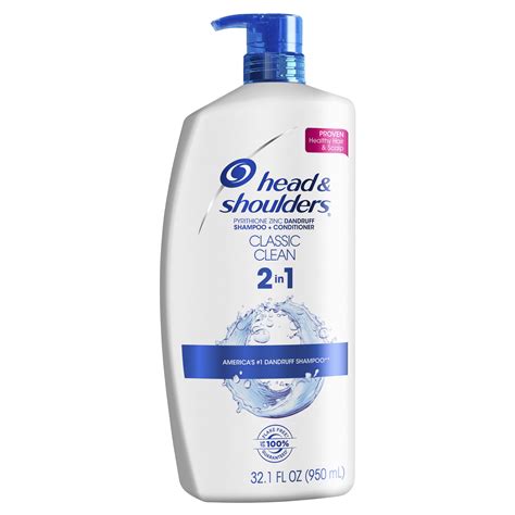 Head And Shoulders Classic Clean Anti Dandruff 2 In 1 Shampoo And