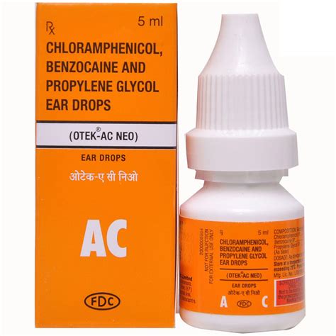 Otek Ac Neo Ear Drops 5 Ml Uses Side Effects Price Apollo Pharmacy