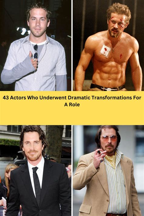 43 actors who underwent dramatic transformations for a role artofit