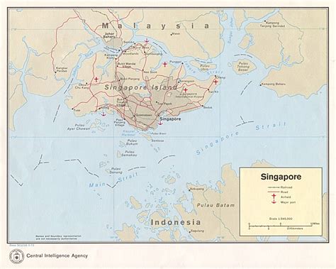 As you browse around the map, you can select different parts of the map by pulling across it interactively as well as zoom in and out it to find Singapore - Map Locator