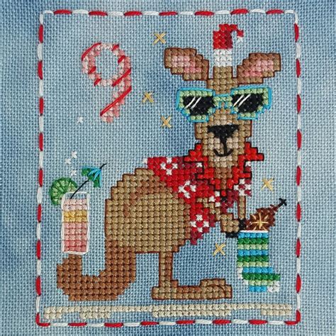Check out our heart cross stitch selection for the very best in unique or custom, handmade pieces add to. Animal Advent Calendar Day 9 Kenny Kangaroo. Counted Cross ...