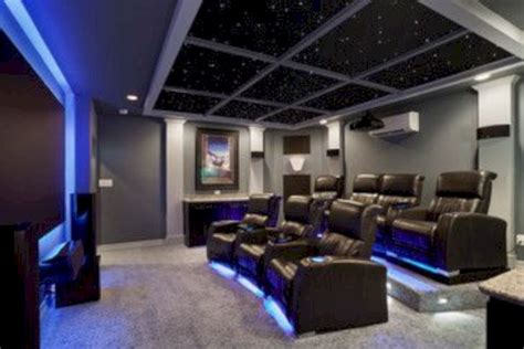 47 Home Ceiling Design Ideas That Very Awesome Home Theater Rooms
