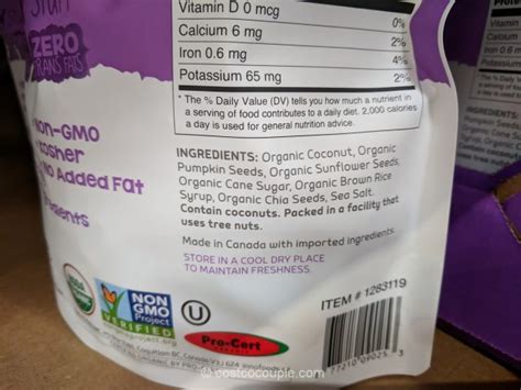 Here's a list of costco snacks that i buy for myself and recommend to others. Inno Foods Organic Coconut Clusters
