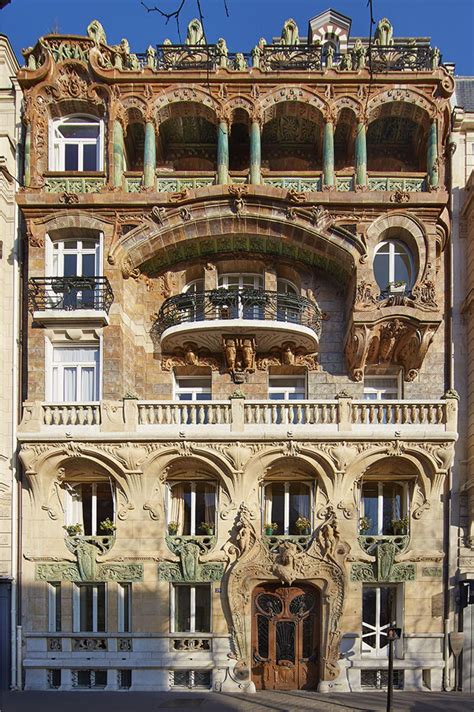 Art Nouveau Building In Paris 1688x2538 Posted By Uloulan To R