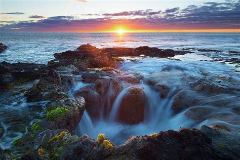 Big Island Sunset Photograph By Patrick Campbell Pixels