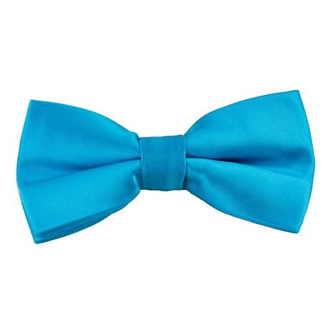Plain Sapphire Blue Boys Bow Tie From Ties Planet Uk
