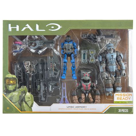 Buy Halo World Of Halo Ultimate Mission Pack Unsc Armory Spartan