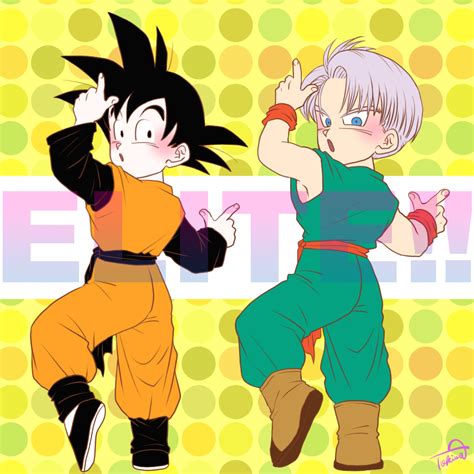 Trunks Personajes De Dragon Ball Goten Y Trunks Caricaturas De Goku