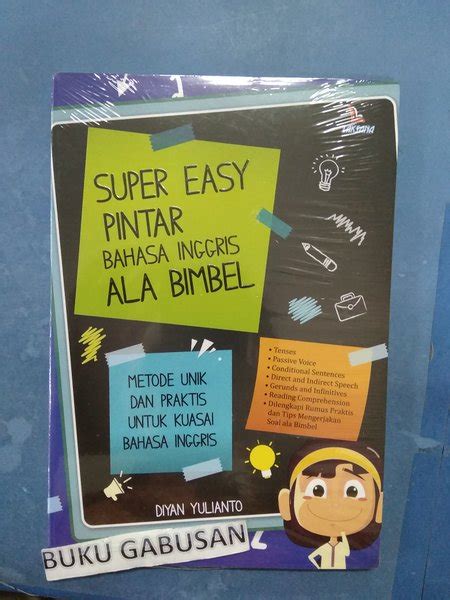 Jual Buku Super Easy Pintar Bahasa Inggris Ala Bimbel Diyan Yulianto