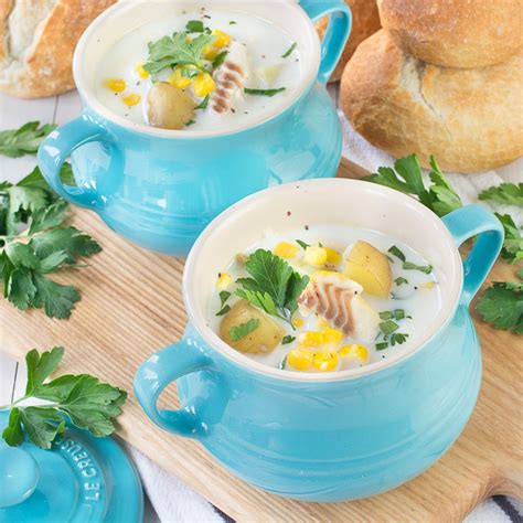 Smoked Haddock And Sweetcorn Chowder Charlottes Lively Kitchen