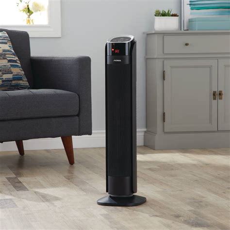 Noma Oscillating Tower Ceramic Heater Wremote Control And Thermostat