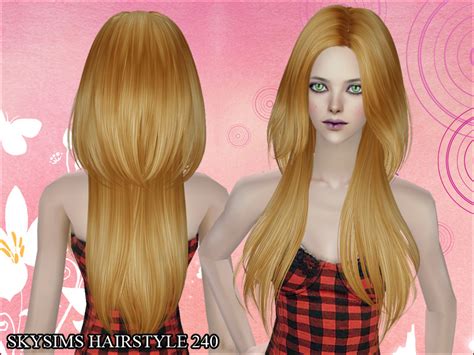 The Sims Resource Skysims Hair 170 Mesh