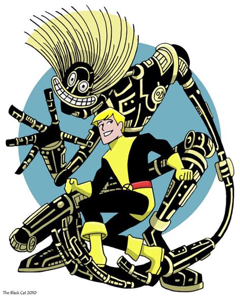 Cypher And Warlock Marvel Cartoons Chibi Marvel Superhero Art