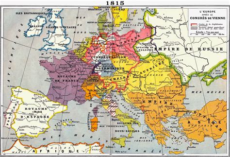 Actigcat Mapa Del Dia Europa 1815 Solament Fa 200 Anys