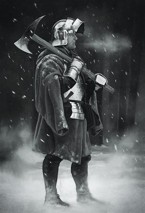 Winter Knight By Andrewleon On Deviantart