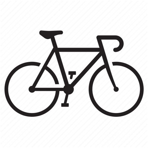 Bicycle Bike Biking Cycling Fixed Gear Racing Icon Download On