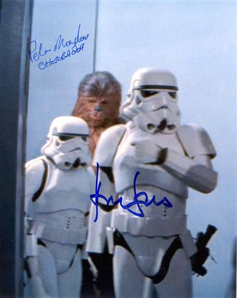 Lot Detail Star Wars Harrison Ford Peter Mayhew Signed X