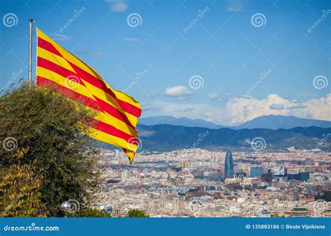 Catalonian Flag Stock Photo Image Of Symbol Independence 135883186