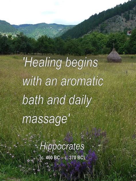 The power of touch ha. A Hippocrates Quote We Love … | Hippocrates quotes ...