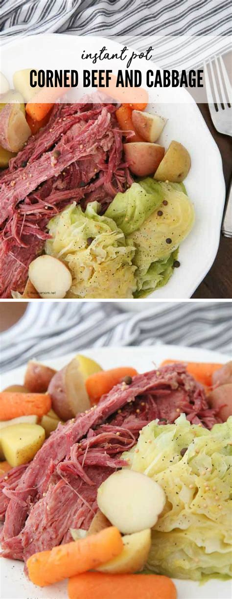 Serve with rye or rustic bread for sopping up all the delicious juices. Instant Pot Corned Beef and Cabbage Recipe