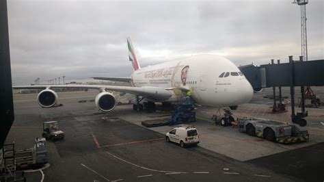 Got Lucky Enough To Fly On The Upper Deck Of Emirates A380 800 Today D